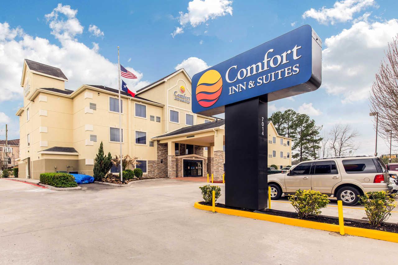 Comfort Inn & Suites Iah Bush Airport - East Humble Exteriör bild